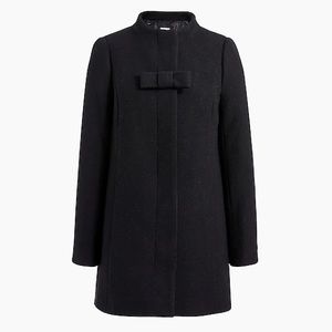 J. crew peacoat with bow NWT